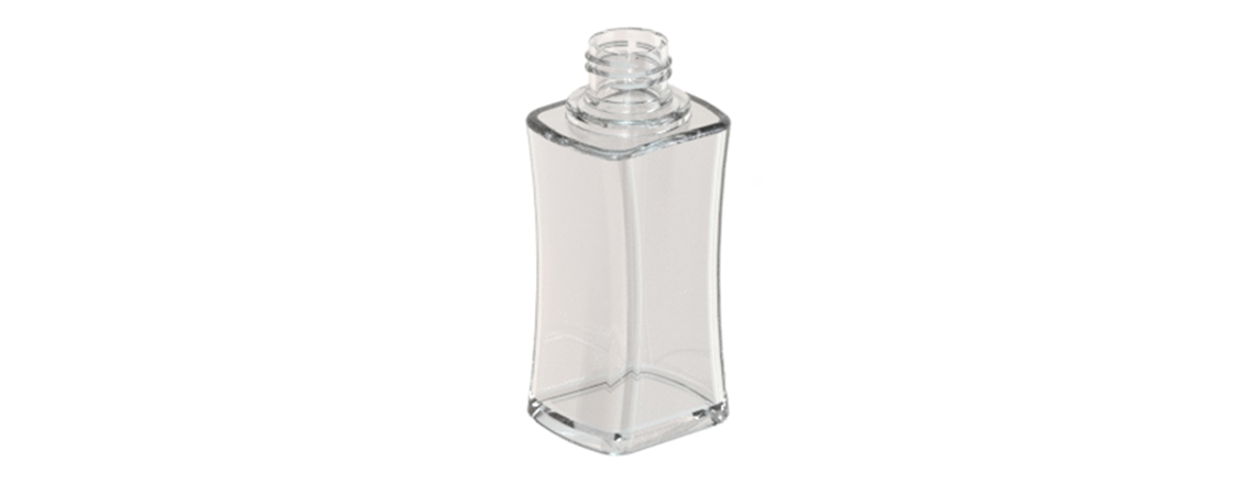 Square Rounded Bottle Thick-wall PET Square Bottle 100ml | Eco-Friendly Skincare Packaging ...