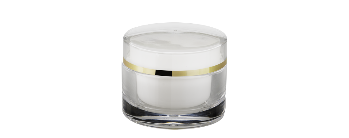 Acrylic Round Cream Jar 60ml - LCD-60 Midnight Party