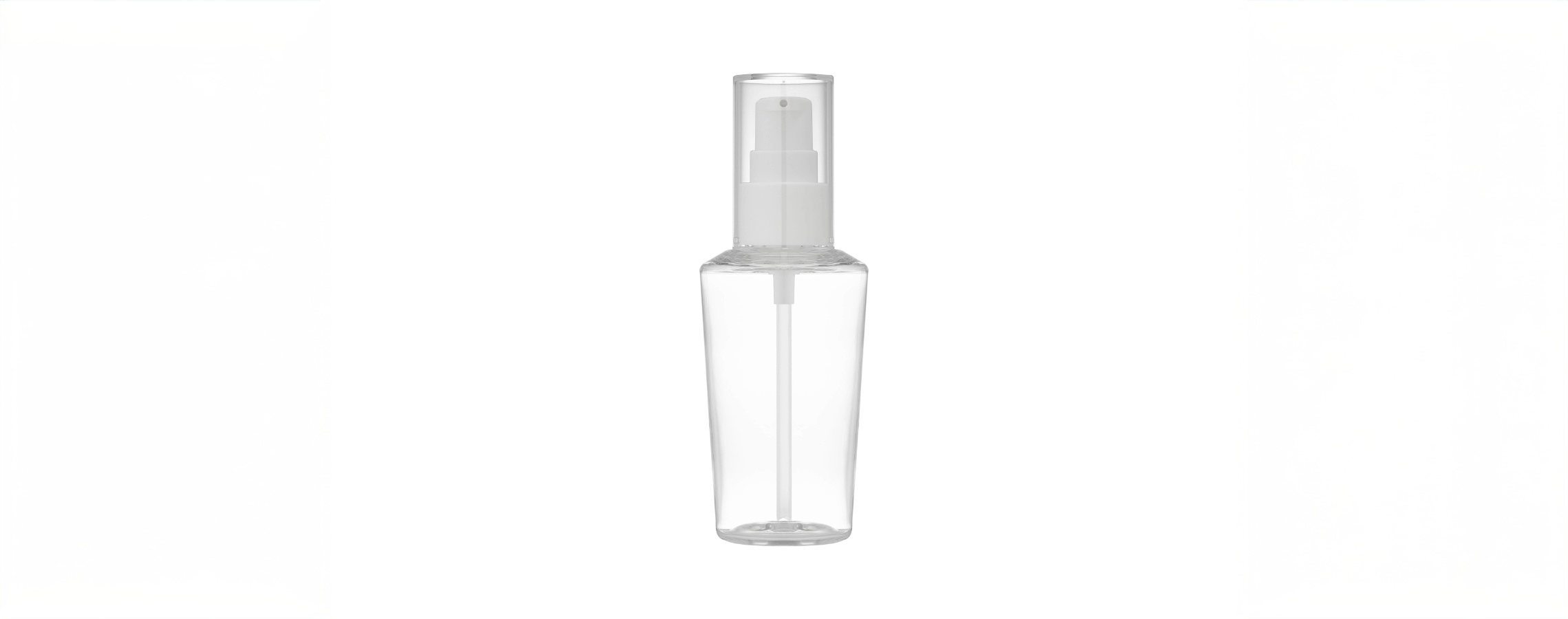 Bottiglia quadrata in PET a parete spessa da 60ml - La bottiglia in PET a parete pesante NRC-60 di COSJAR.