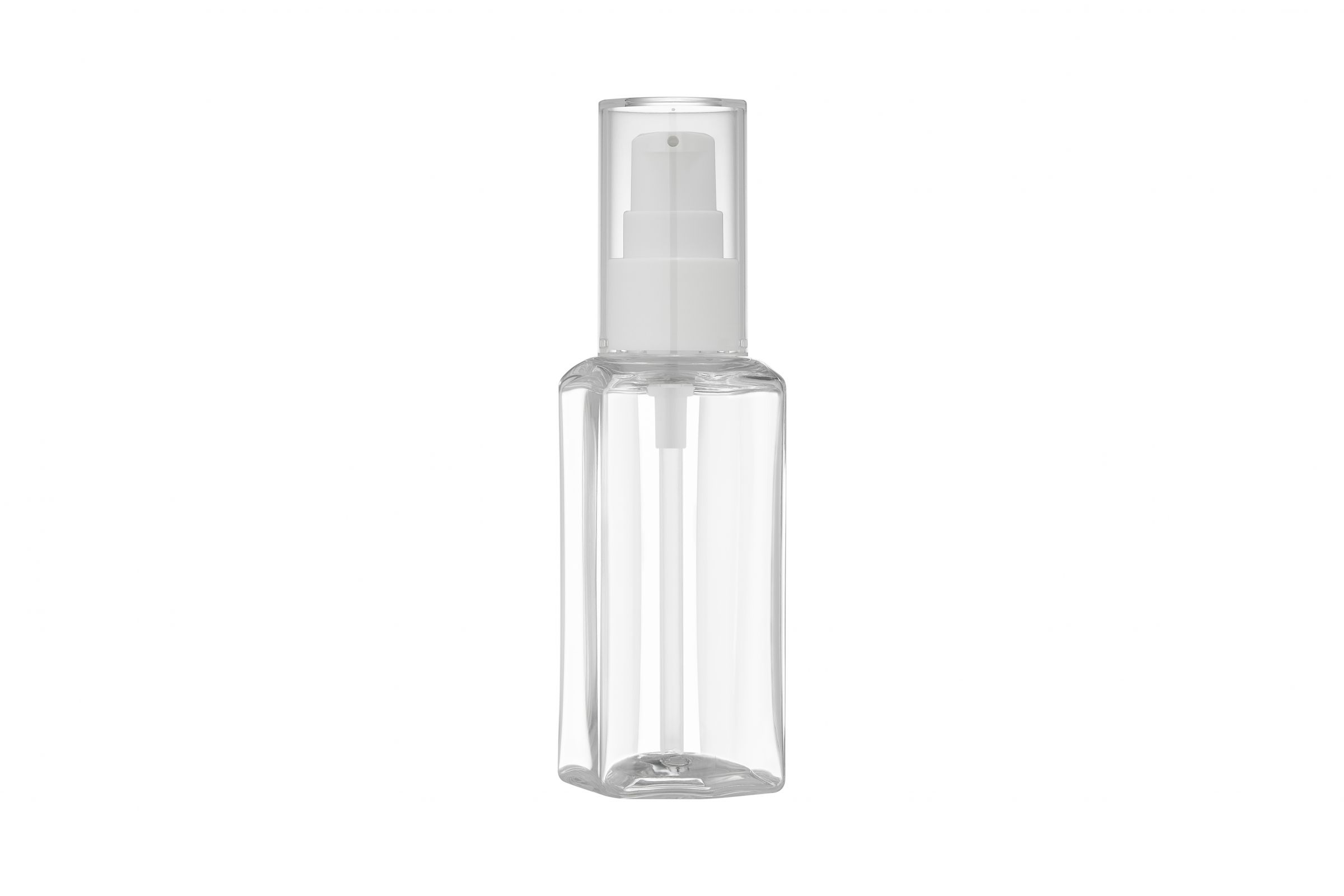Botol Persegi PET Dinding Tebal 60ml - NSB-60 Botol Persegi PET Dinding Tebal 60ml - NSB-60
