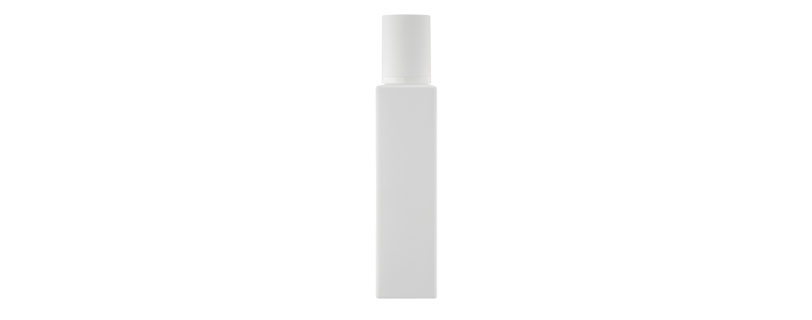 HDPE Square Bottle 150ml - PS-150 Soft Touch HDPE Square Bottle 150ml - PS-150 Soft Touch