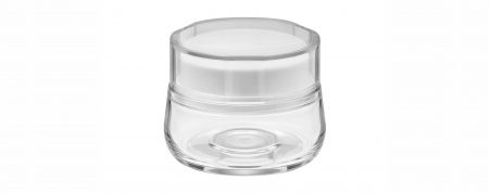 HRG-50 : PET Refillable Round Jar 50ml, 60ml & 100ml - PET Heavy wall refillable or direct-fill jar