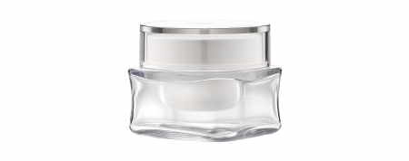 HSA-50 : PET Refillable Square Jar 50ml, 60ml & 100ml - PET Heavy wall refillable or direct-fill jar