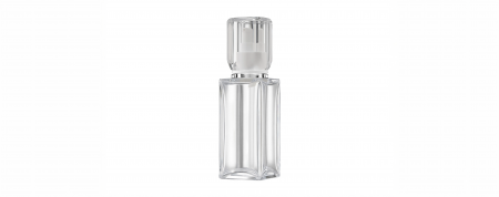 KSA-100: Botella cuadrada de PET de 100ml de pared gruesa | Embalaje cosmético de lujo - Botella de PET de pared gruesa KSA-100 de COSJAR