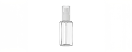 Botella cuadrada de PET de pared gruesa de 60 ml - Botella de pared gruesa PET NSB-60 de COSJAR.