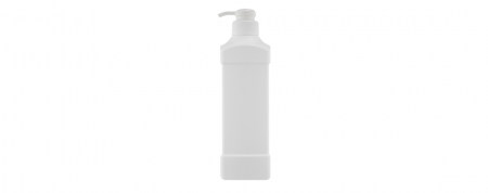 HDPE Square Bottle 400ml - PS-400 Soft Touch