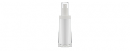 Refillable Oval Lotion/Spray Bottle 50ml with sharp shoulder part - VRB-50-L Refillable Packaging