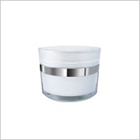 Pot de crème ovale en acrylique 25ml - AD-25 Cat Eyes