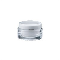 Pot rond en acrylique crème 100ml - Valse D-100