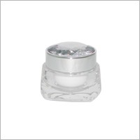 Pot de crème carré en acrylique 50ml - TD-50-DD Diamant pour toujours