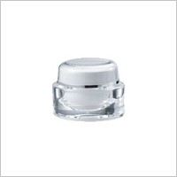 Acrylic Oval Cream Jar 30ml - VD-30 Romantic Jewel