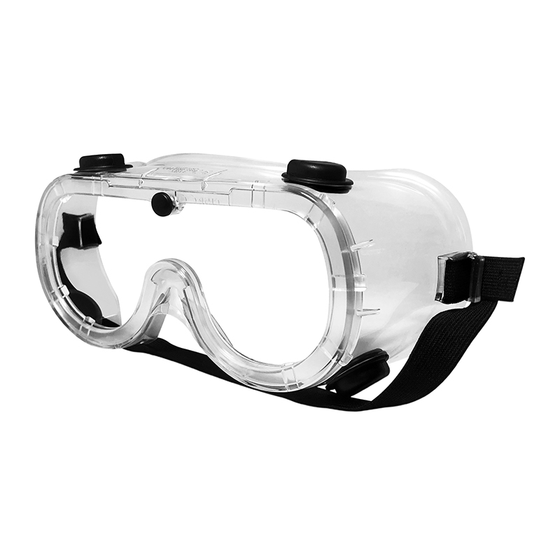 Goggles protect eyes from debris, chemicals, and impact