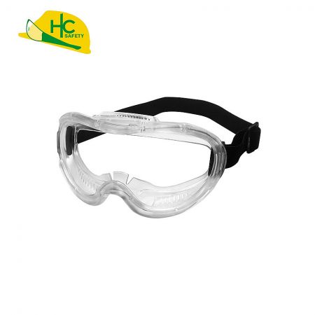 Indirect Vented Goggles - Panoramic view, lightweight goggles