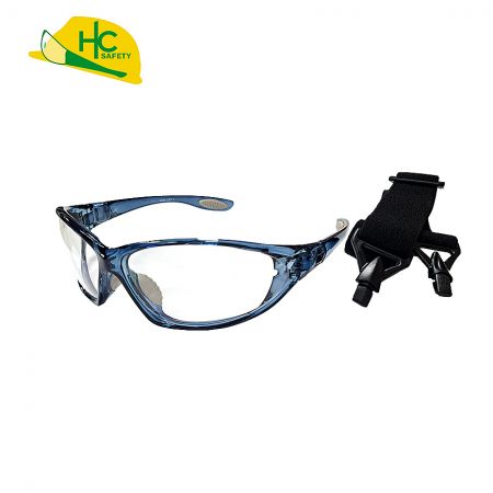 The inner frame pad is removable to turn into lightweight glasses.