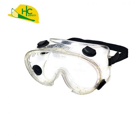 Comfort nose bridge safety goggles.