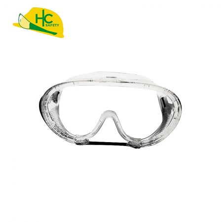 Comprehensive eye protection.
