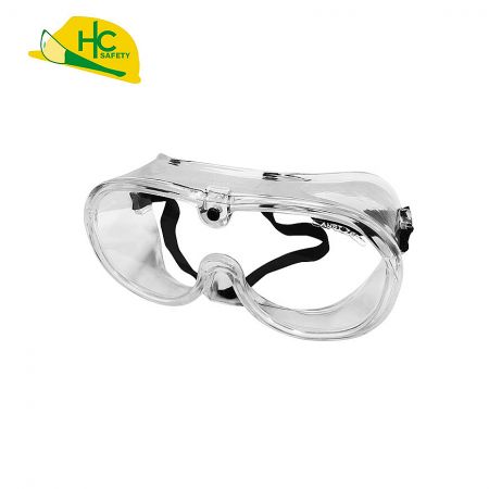 Medium energy impact protection safety goggles.