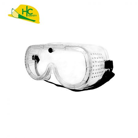Clear Safety Goggles - Clear PVC soft frame safety goggles