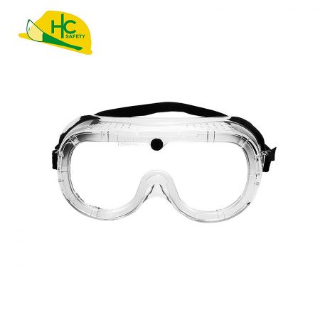 Side shield protection frame safety goggles.