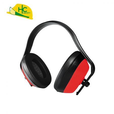 Curved Passive Noise Reduction Earmuffs - Impact-resistant earcup design, adjustable fit, customizable color.