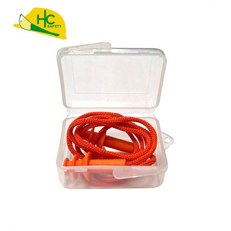 Neck cord design, CE EN352-2 compliant.