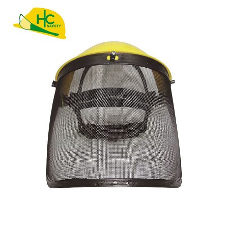 Convenient clips for easy visor exchange.