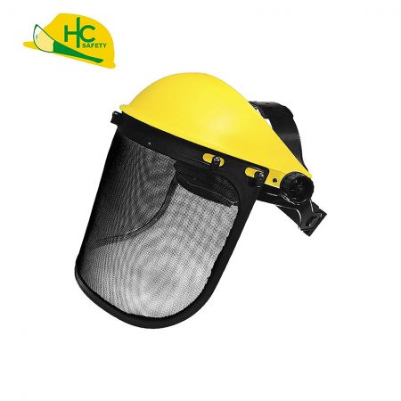 Wire Mesh Face Shield - Non-rusty wire mesh visor for protection
