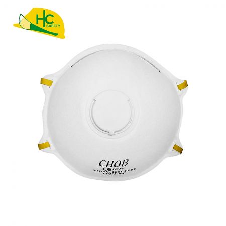 Disposable Particulate Respirator with Exhalation Valve - FP2 Respirator with Valve, 94%+ Filtration, EN149 Certified