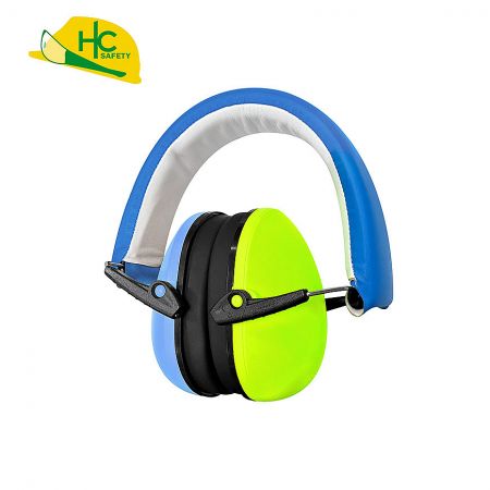 Asymmetric Color Kids' Noise Reduction Earmuffs - Safe and comfortable for children aged 5 and above