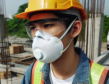 Industrial Respiratory Masks - Industrial masks shield against harmful particles and gases