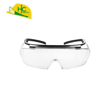 Impact-resistant PC safety glasses.