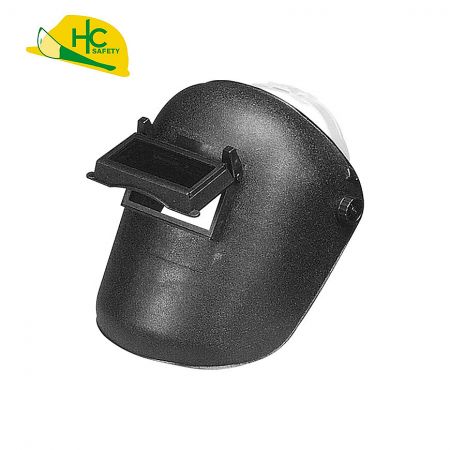 Welding Helmet with Flip Lens Frame - A welding face shield protects against sparks, heat, and UV radiation
