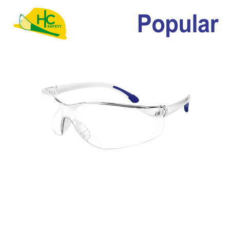 Lightweight Rimless Safety Glasses - Lightweight rimless clear safety glasses