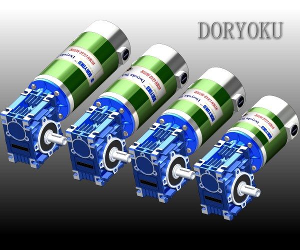 Wormwielmotor 12V DC dubbele uitgaande as hoog koppel reductiemotor met Wormwielmotor 12V DC dubbele uitgaande as hoog koppel reductiemotor met