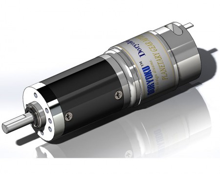 Motor de tubo fuerte DIA26 - Motor CC de 12V o 24V Dia. 26mm con reducciones planetarias, torque continuo estable.