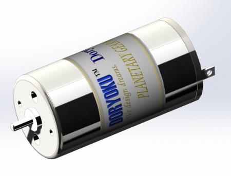小型直流長版馬達,外徑21 長40mm - 10W DC Brushed Micro Motor MEET Faulhaber FLANGE