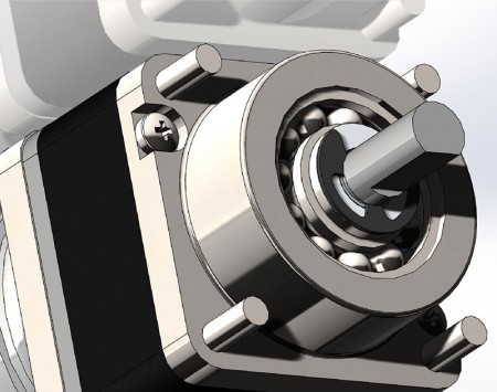Мотор сильной зубчатой передачи для раздвижной двери P43-775
