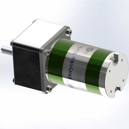 Moteur à courant continu à vis sans fin SF61