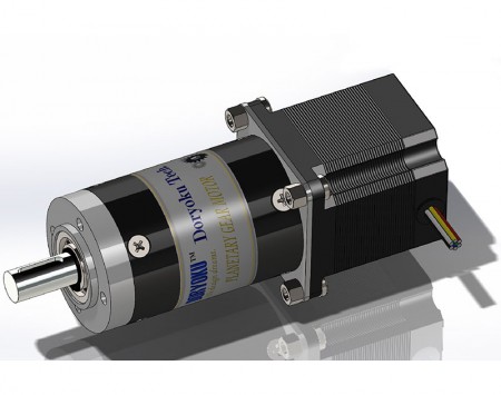 步進56行星齒輪馬達 - 直流步進齒輪馬達