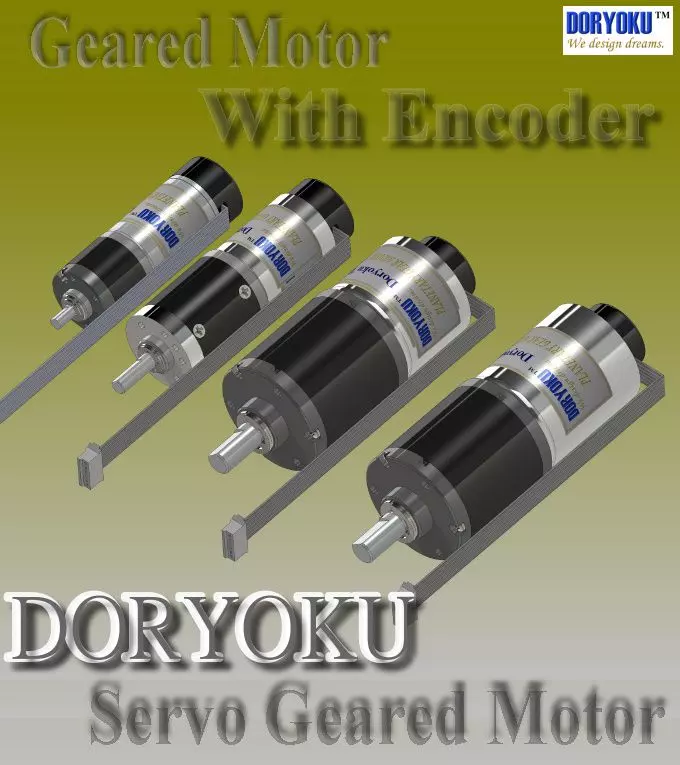 Servomotor med kodare