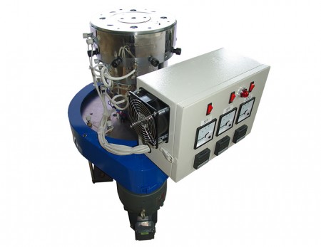 Meccanismo rotativo a testa di stampo mobile con sistema di controllo completo