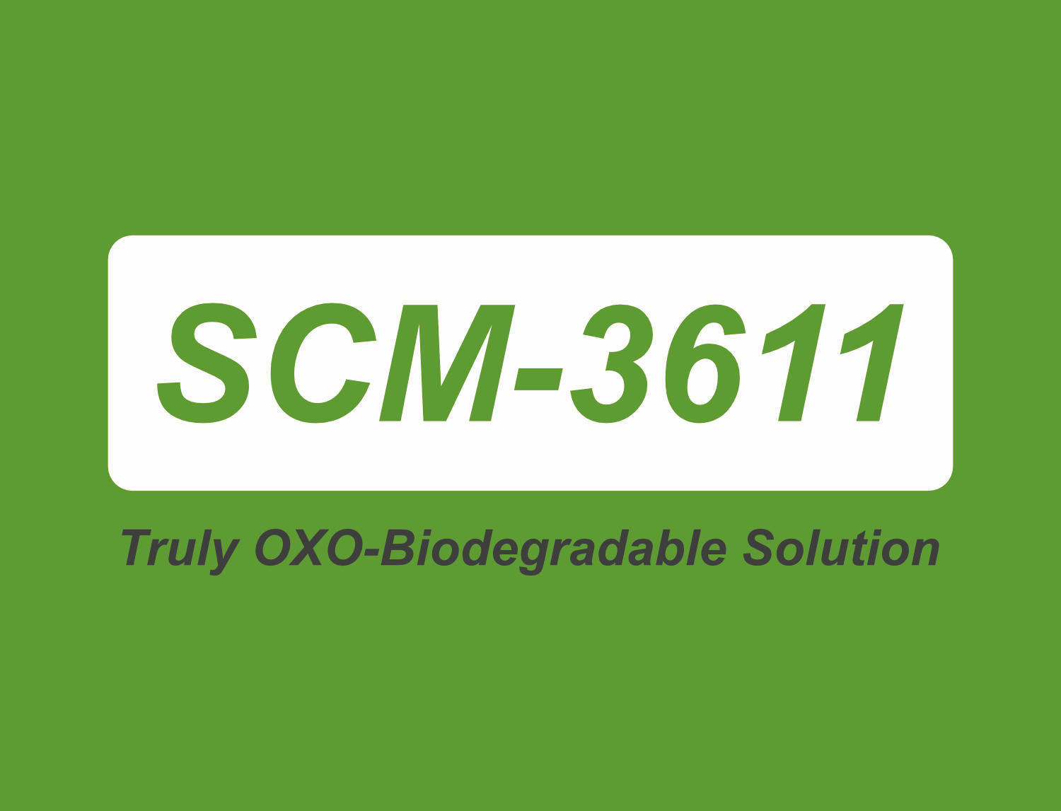 Oxo-BIODEGRADABLE PLASTIC ADDITIVE