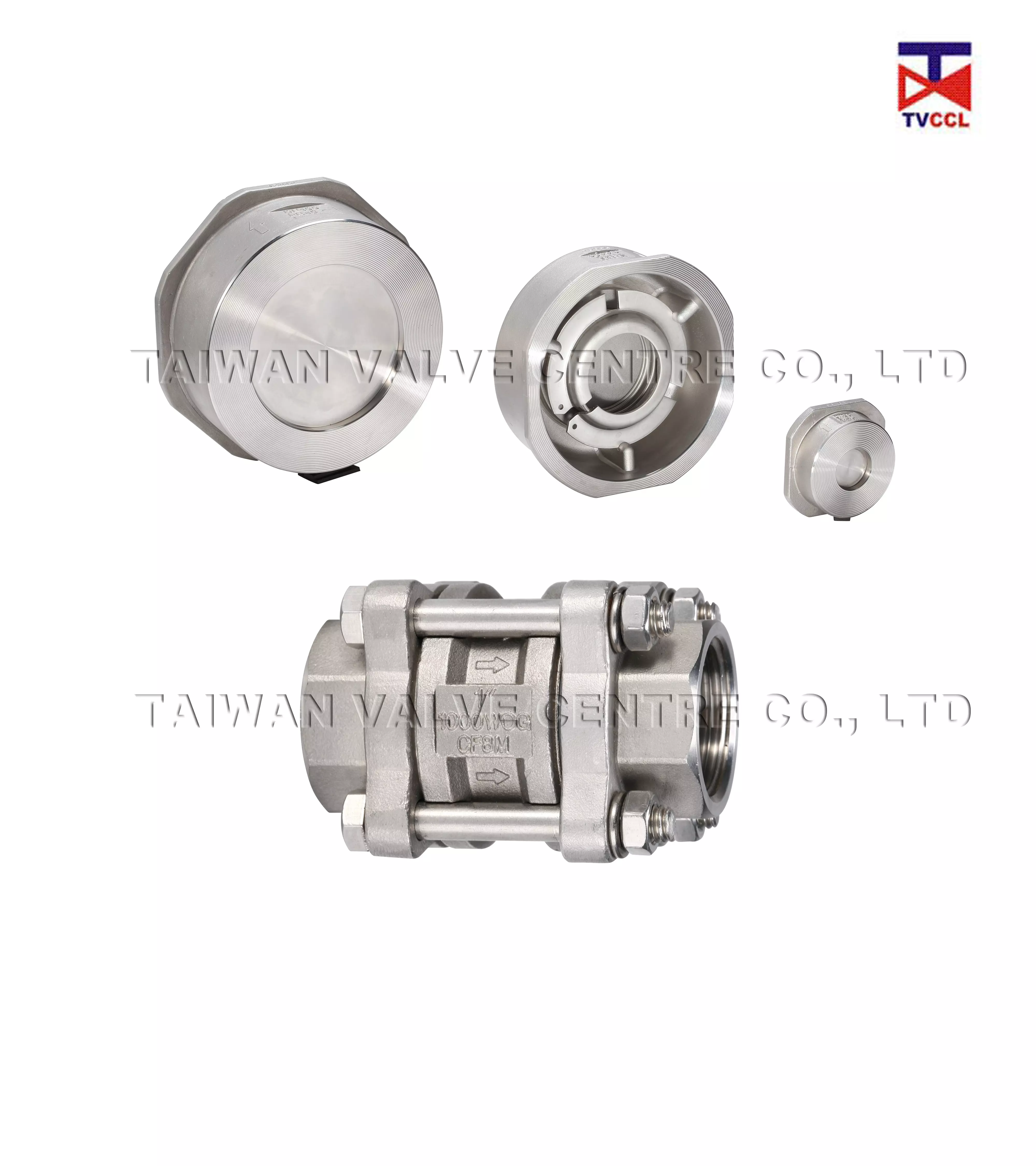 1PC & 3PCS Spring type Check Valve