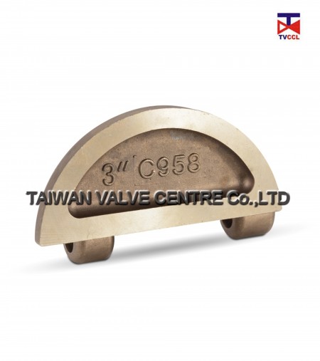 Válvula de retenção de dupla placa tipo wafer de bronze de alumínio - As válvulas de retenção de dupla placa são mais fáceis de instalar do que as válvulas de retenção tradicionais
