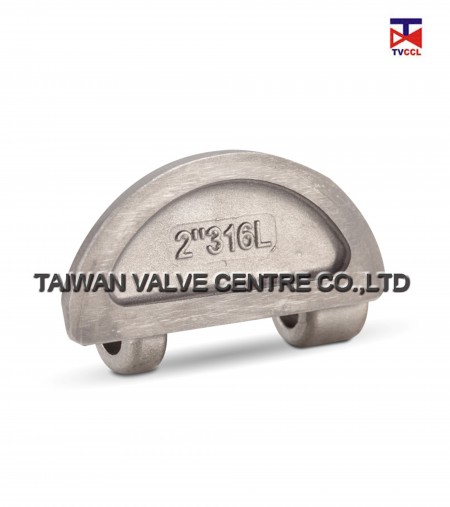 CF3M Full Rubber dual check valve