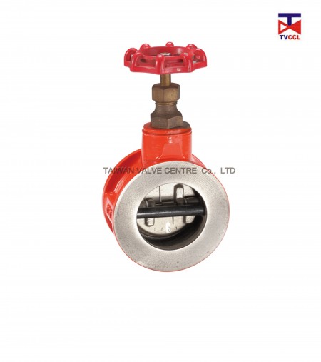 Двухпластинчатый обходной клапан типа - Двухпластинчатые обходные клапаны обычно используются в воде