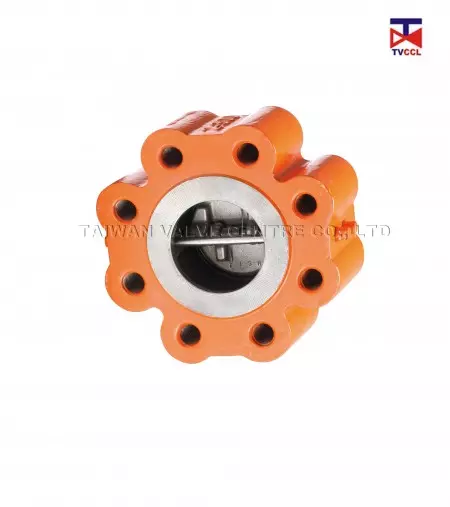 Van kiểm tra loại hai tấm đầy đủ lỗ bằng thép không gỉ 316 - Van kiểm tra loại hai tấm đầy đủ lỗ thông qua vít. Loại này cho phép lắp ống một mặt.