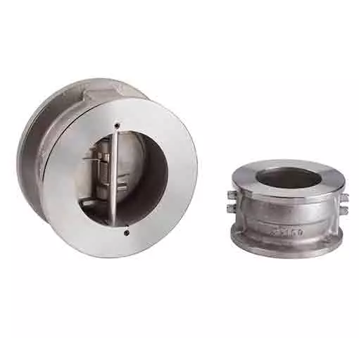 Dual Retainerless Wafer Type Check Valve