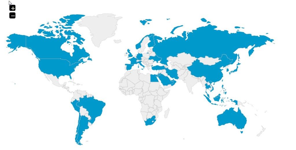 The country where TVCCL export to