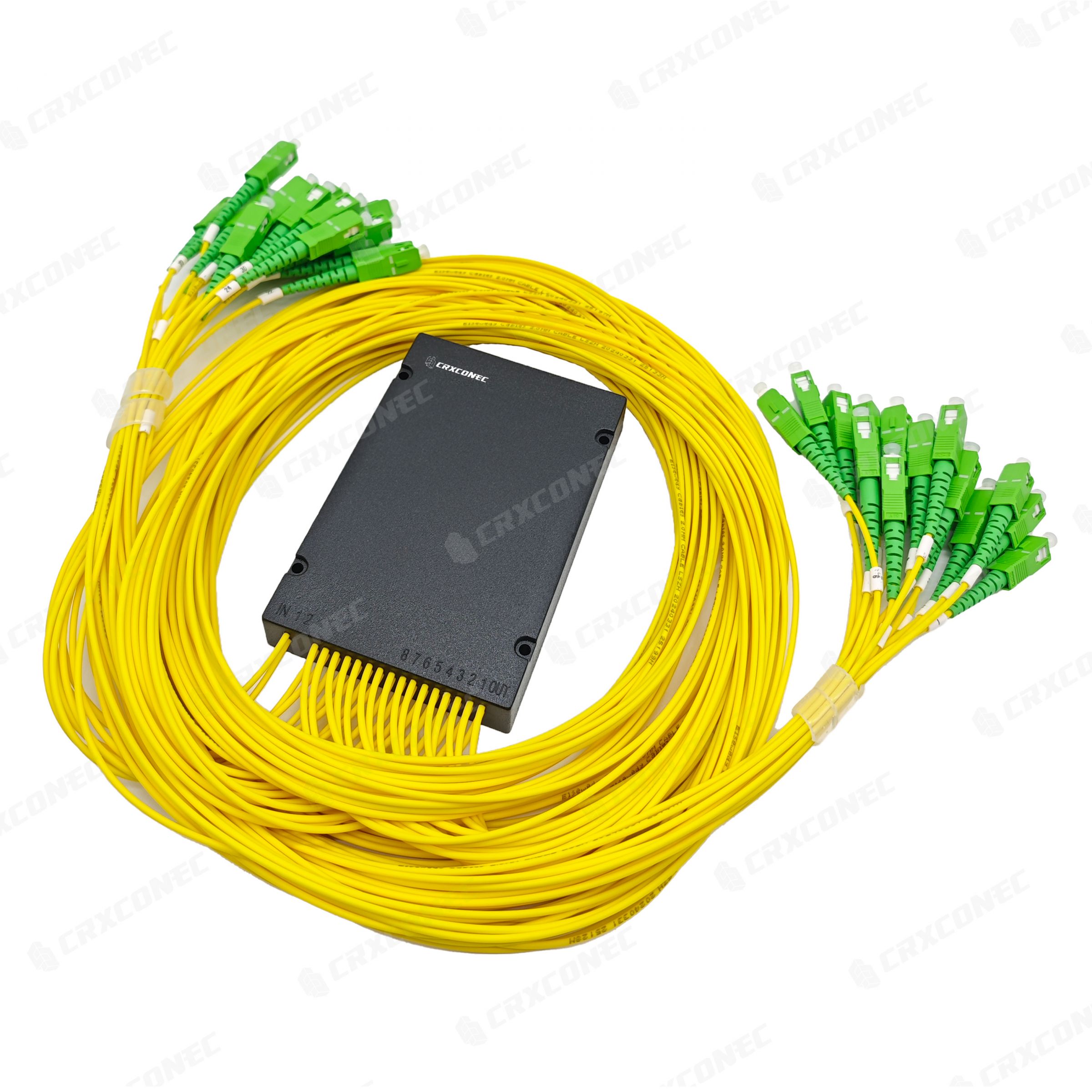 Splitter Interlink 2x32 Single Mode ABS Box Fiber Optic PLC Splitter | Advanced Fiber ...